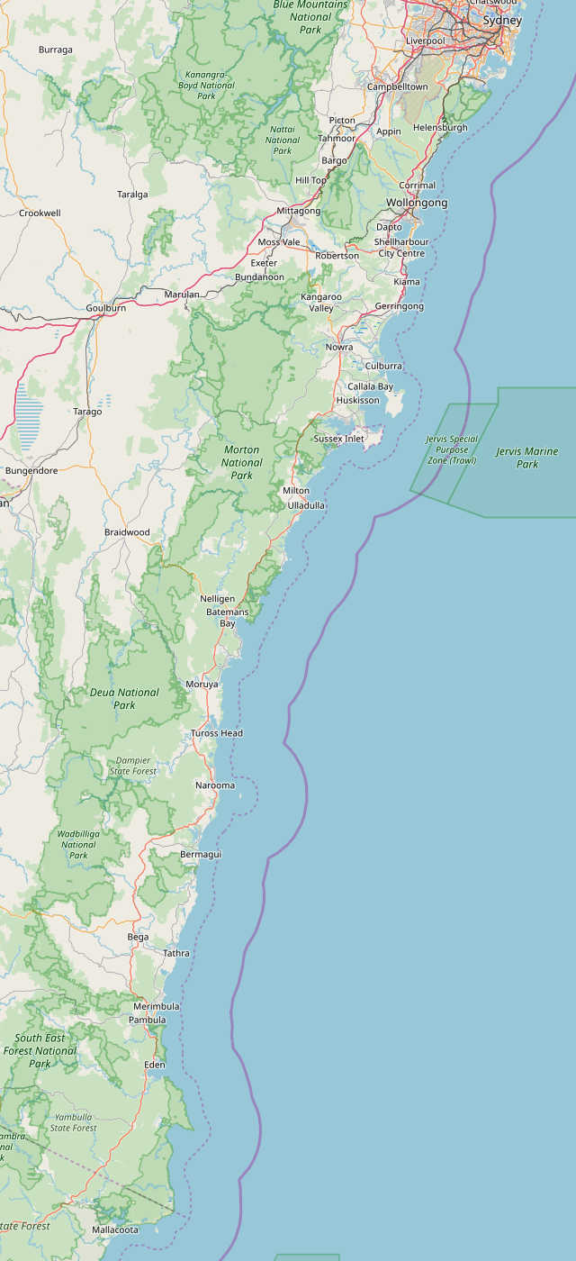 map nsw south coast Maps South Coast Nsw map nsw south coast